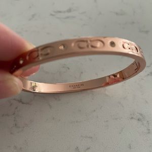 COACH Rose Gold Bangle